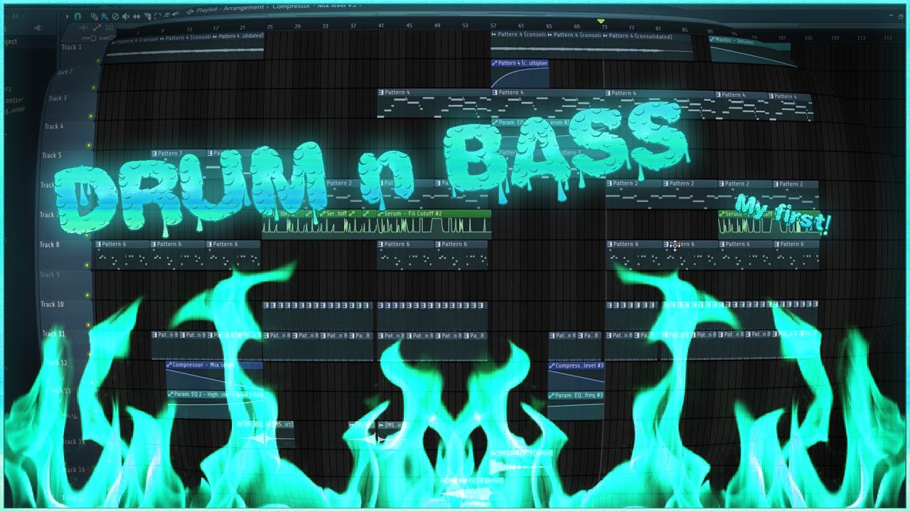 The First Drum and Bass Song I've EVER Made!! FL Studio 20 YouTube