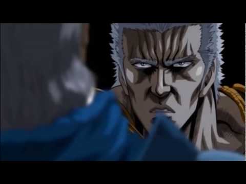 ケンシロウvsラオウ（北斗の拳）　「宿命」 80年代（本家）声優版　Fist of the North Star (Ken vs Raoh1) TV voice over
