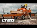 Lt20 sawmill in action  woodmizer europe