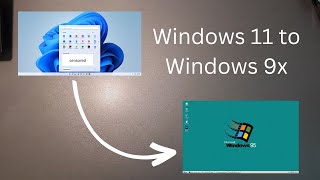 Make Windows 11 look like Windows 9x