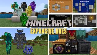 "15+ New Ores, Boss Fights & Custom Gear in MCPE! | Expansive Ores Review" 1.21+ screenshot 4