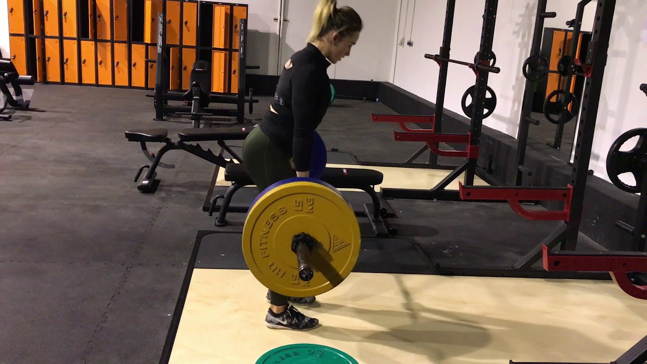 Stiff Leg Deadlift Off Raised Platform YouTube