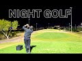 Pup vs night golf