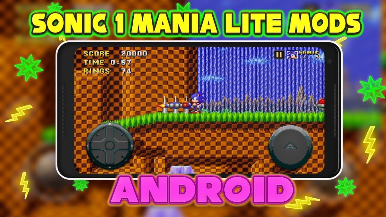 Sonic 1 Mania Lite Mod Android 