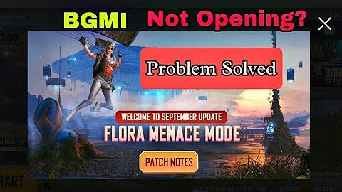 BGMI new season not opening problem solved/ bgmi 1.6 update/ bgmi not opening problem/ bgmi not open