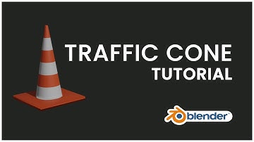 How to Model a Traffic Cone in Blender  Easy Beginner Tutorial