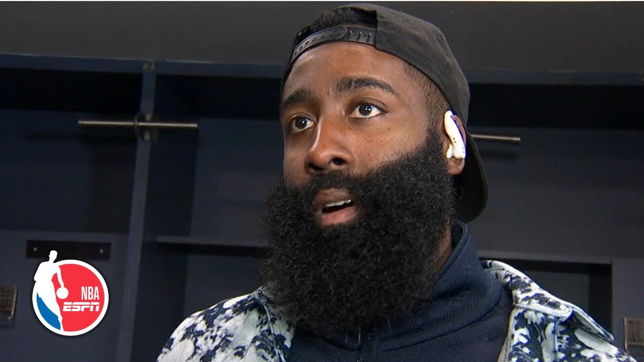 James Harden not worried about his 3-point shooting woes | NBA on ESPN