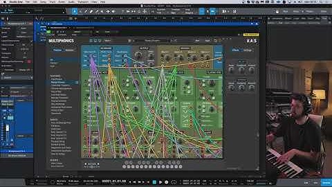 Sound Design: Virtual modular synthesis basics + First Look: Multiphonics CV-1 from AAS