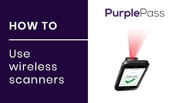 Purplepass - How to use wireless ticket scanners (MC50)