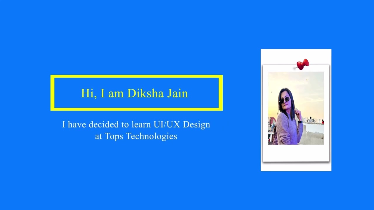 Diksha Jain's UI/UX Success Story | Placed at Digi Matte Solutions via TOPS!
