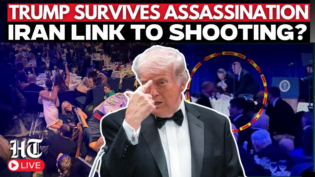 White House Shooting LIVE: Trump Survives Assassination Hours After Talks With Tehran Collapse| Iran