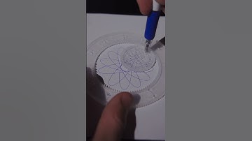 How many circles were drawn? #shorts #drawing #spirograph