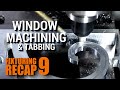 Workholding techniques window machining  tabs for 34 and 5axis applications