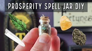 DIY Spell Jar | Prosperity | Wicked Crafts