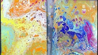 DUAL CANVAS SET WITH FLIP CUP POURS