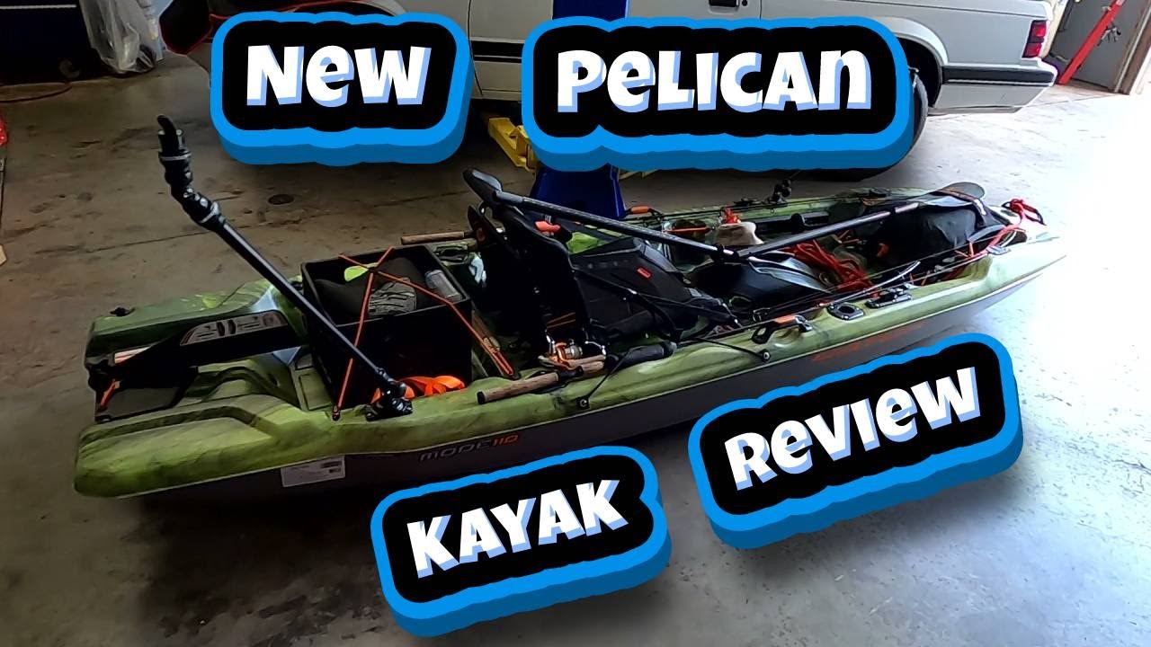 New Pelican Catch Mode 110 fishing kayak review and walk around. 
