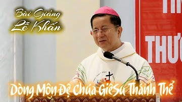 Đức cha Giuse Nguyễn Tấn Tước Chia Sẻ Tâm Tình Lễ Khấn Dòng Môn Đệ Chúa GiêSu Thánh Thể 15/11/2025