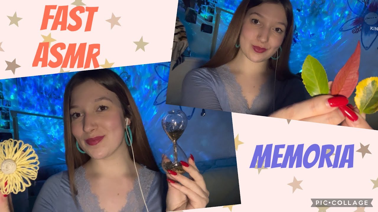 ⭕️FAST ASMR per la MEMORIA⭕️Presta ATTENZIONE ‼️ Mantieni la tua CONCENTRAZIONE *asmr attention*⚠️
