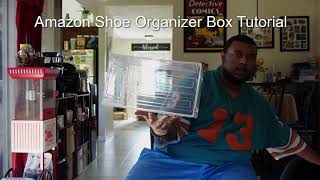 Amazon Shoe Organizer Box Tutorial