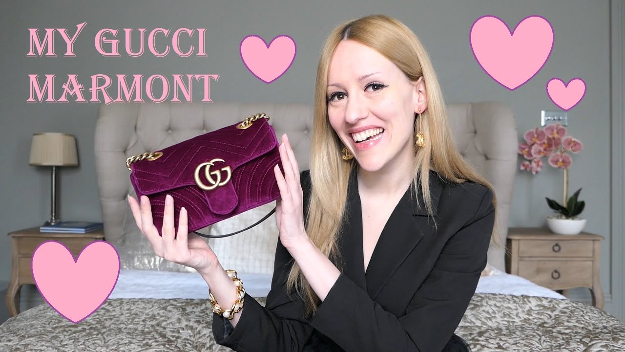 Gucci Velvet GG Marmont Review 