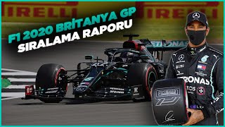 F1 2020 Britanya GP Sıralama Raporu: Pole pozisyonu rekor dereceyle Hamilton'ın!