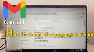 How to Change Language in Gmail |2024|