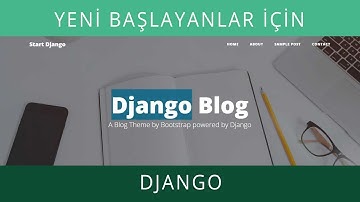 Yeni Başlayanlar İçin Django: Ders 4 - URLs, View, Template İlişkisi