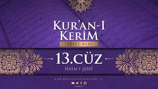 Kuran-I Keri̇m Meali̇ - 13Cüz