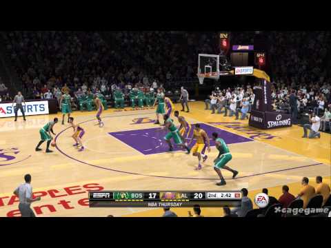 NBA Live 15 - Boston Celtics vs Los Angeles Lakers - FULL GAME Gameplay [ HD ]