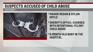 Polk County Couple Charged After Baby Hospitalized