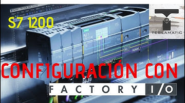 06 Curso de Programación PLC S7-1200 | CONFIGURACIÓN con Factory IO