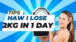 How I Lost 2 Kgs In 1 Day After My Roka | Detox Diet Plan | How To Lose Weight Fast | Fat to Fab