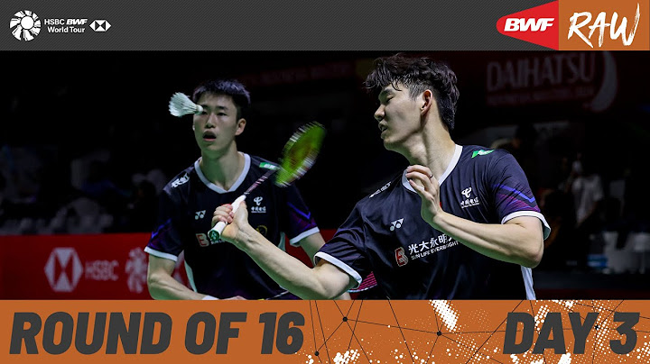 DAIHATSU Indonesia Masters 2024 | Day 3 | Court 3 | Round of 16