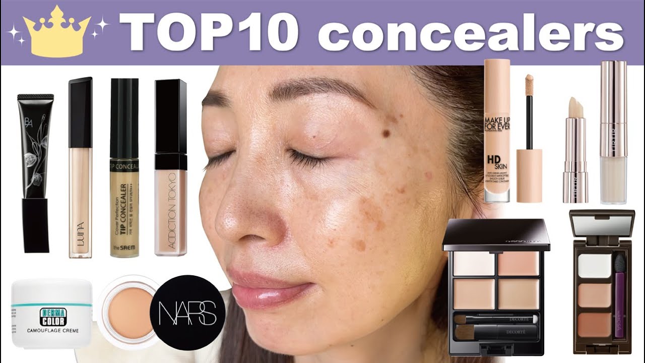 【コンシーラーランキング】シミに悩む48歳が2024年に使ってみたいコンシーラー トップ10