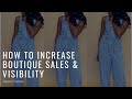 How to Increase Your Boutique Sales | Hosting Pop-Up Shops | Grow Your Following | Boutique Sales