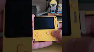 Sideloaded a 'crank only' game on the Playdate handheld console