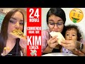 COMIENDO como KIMBERLY LOAIZA por 24 HORAS 😋