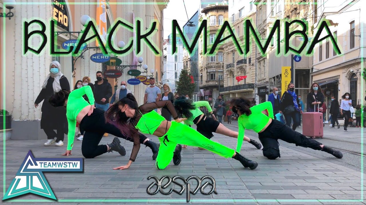 [KPOP IN PUBLIC TURKEY] AESPA - BLACK MAMBA DANCE COVER [TEAMWSTW]