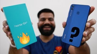 Honor 8X Unboxing & First Look - Full Screen | AI | Kirin 710 and More