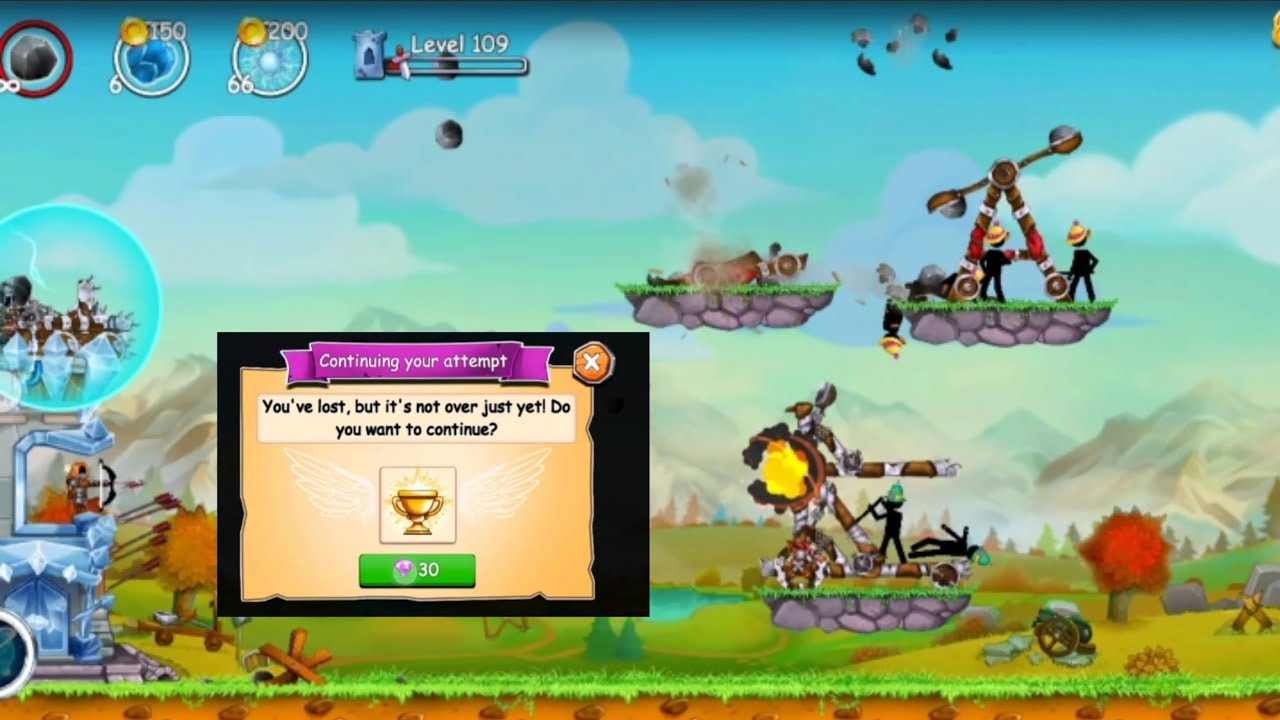 The Catapult 2 , finally complete day 109 help with diamonds | Gaming ...