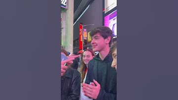 Thumbnail of Asking people to complete this lyric in NYC #Enough #Charlieonnafriday