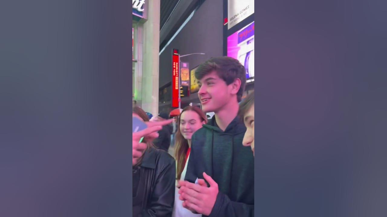 Asking people to complete this lyric in NYC #Enough #Charlieonnafriday