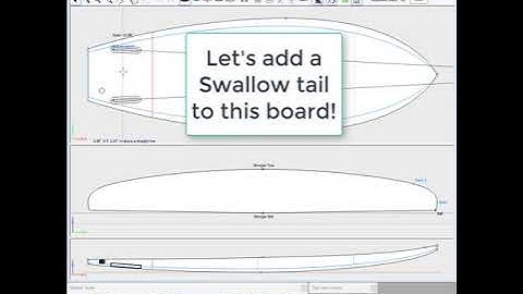 How to design a Swallow tail
