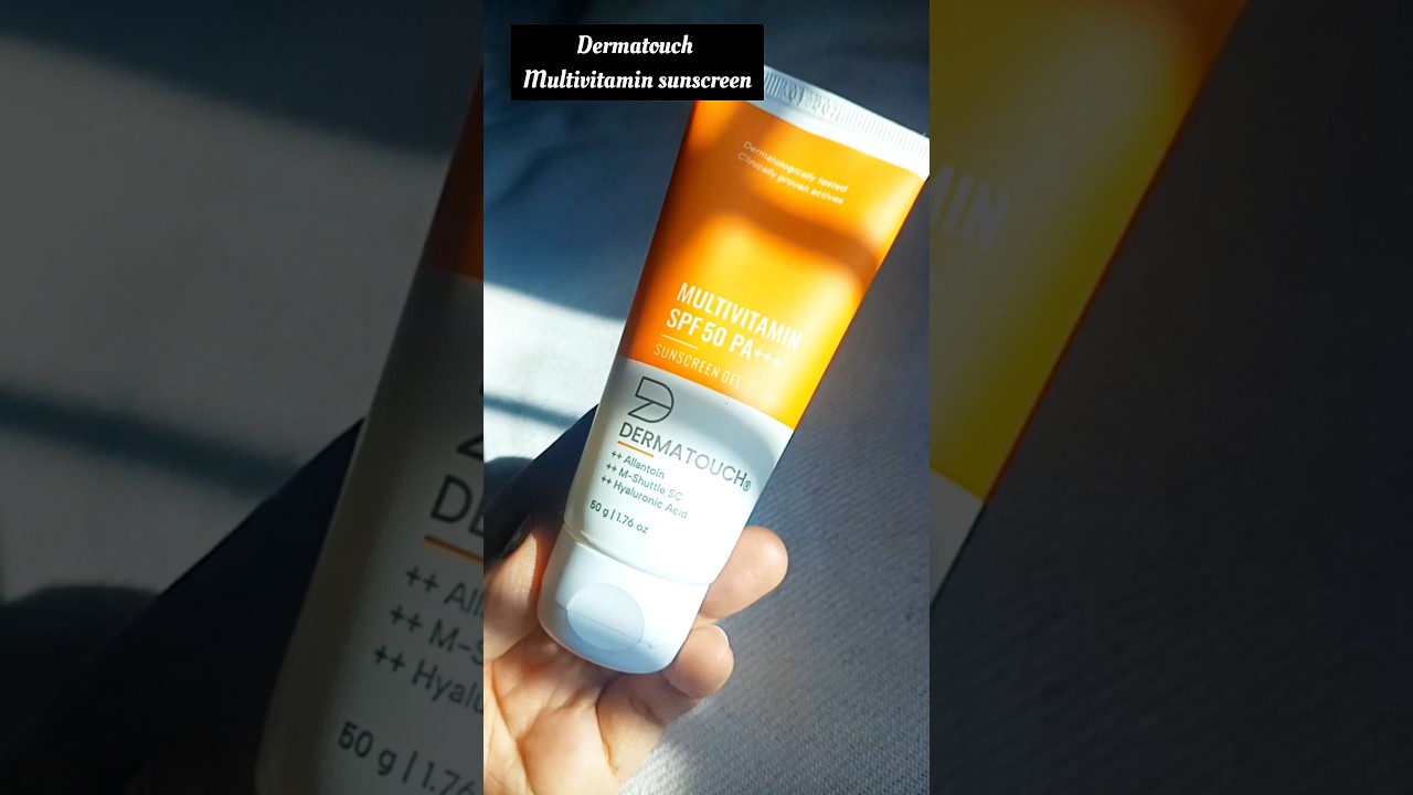 Sunscreen Under Rs.150/-☀ Dermatouch Multivitamin Sunscreen 