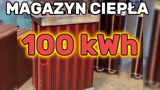 MAGAZYN CIEPŁA 100KWh. DLA FOTOWOLTAIKI I DLA POMPY CIEPŁA