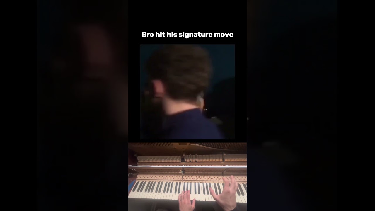 Bro used his Ultimate 😂 #piano #music #memes