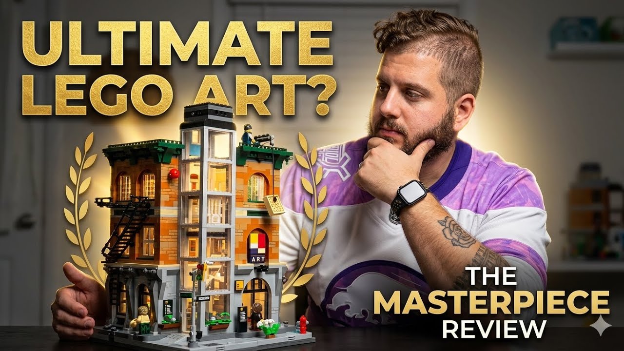 LEGO Bricklink Designer Program Set #910054 The Art Factory Review 