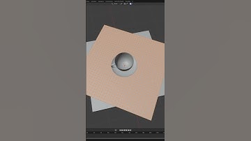 How to make a table cloth in Blender #3d #blenderrender3d #3danimation  #blender3d #tablecloth