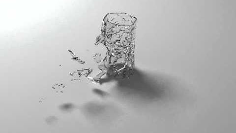 3dsMax Shattered Glass Test with Cebas ThinkingParticles 4