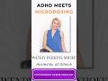 Microdosing ADHD: Sleep First, Everything Else Second #adhd #neurodivergent #hack